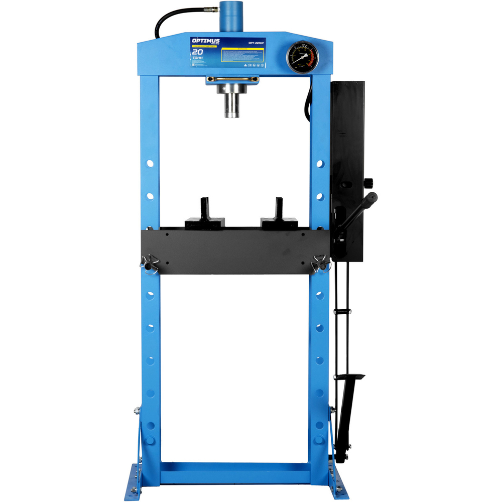 OPT-220KF Пресс гаражный 20 т, сварная рама, ножной привод
