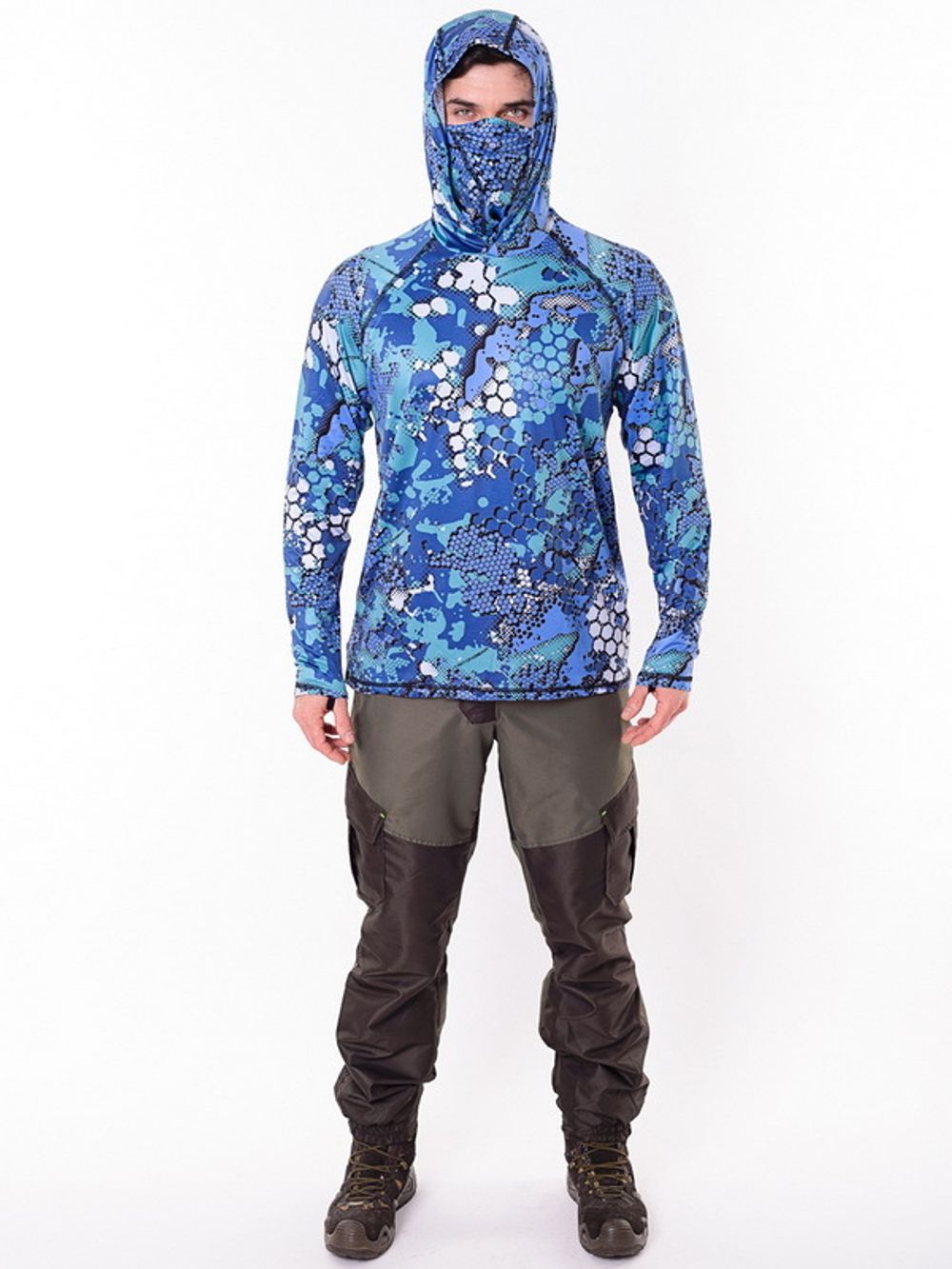 Балаклава "TRITONGEAR" (Fabreex, Синий) TRITON