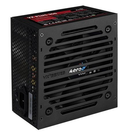 Блок питания Aerocool ATX 350W VX PLUS (24+4+4pin) 120mm fan 2xSATA RTL