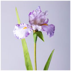 ЦВЕТОК ИСКУССТВЕННЫЙ "ИРИС" ВЫСОТА=95СМ. (МАЛ=24 ШТ/КОР=96ШТ.)
