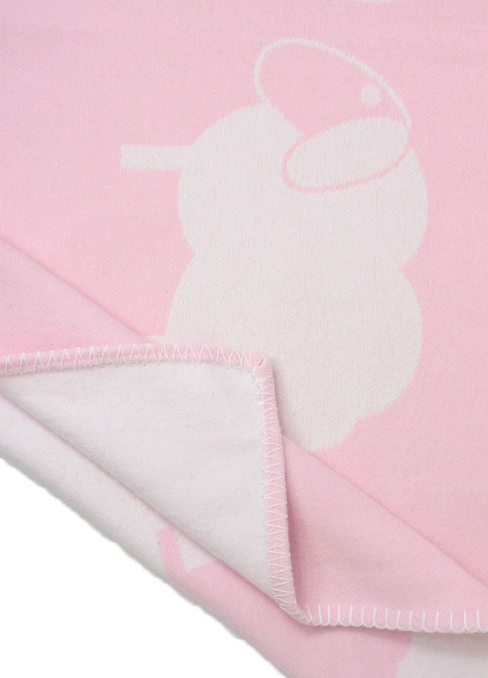 Элитный плед детский Farm розовый от Luxberry фрагмент