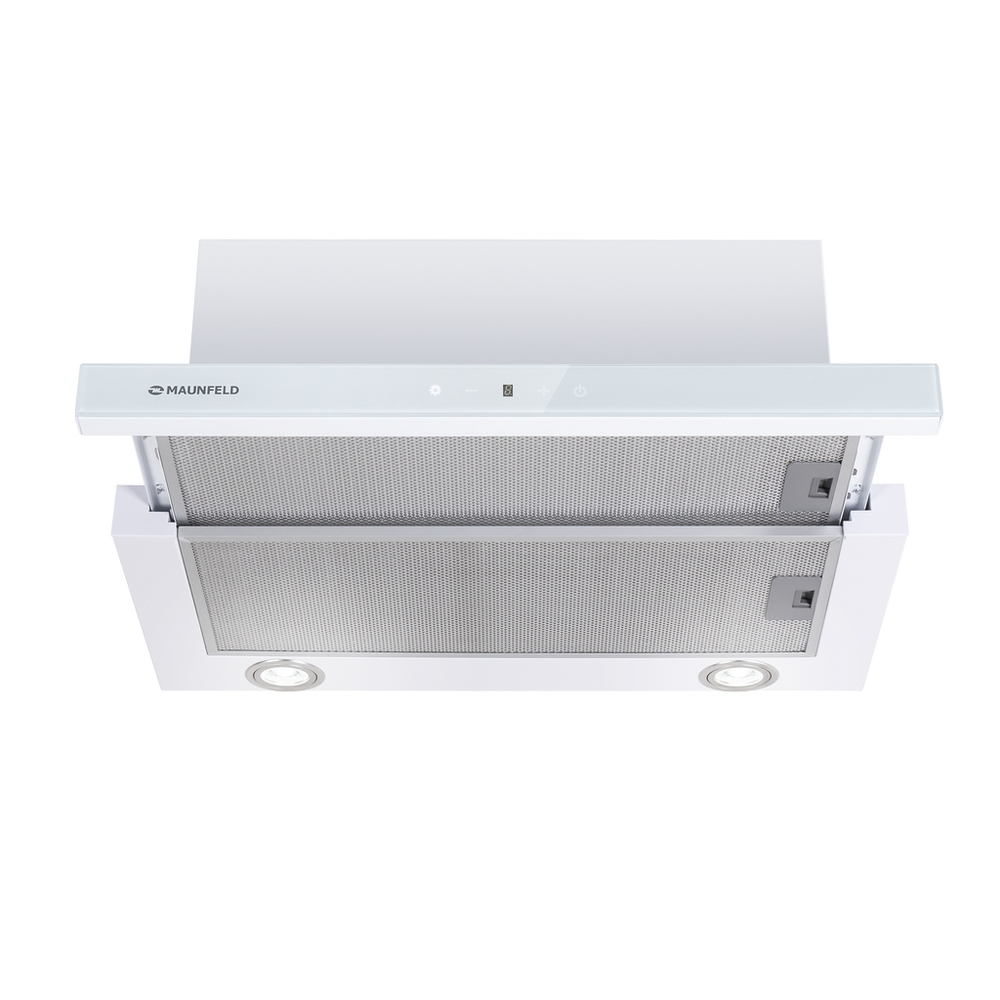 Встраиваемая вытяжка Maunfeld TS Touch 50 Glass White