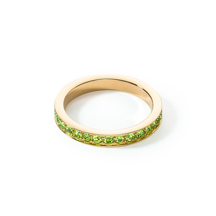 Кольцо Coeur de Lion Green-Gold 0127/40-0516 52