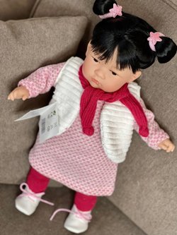 Кукла Nines 45см TAI мягконабивная в пакете (N2500K)