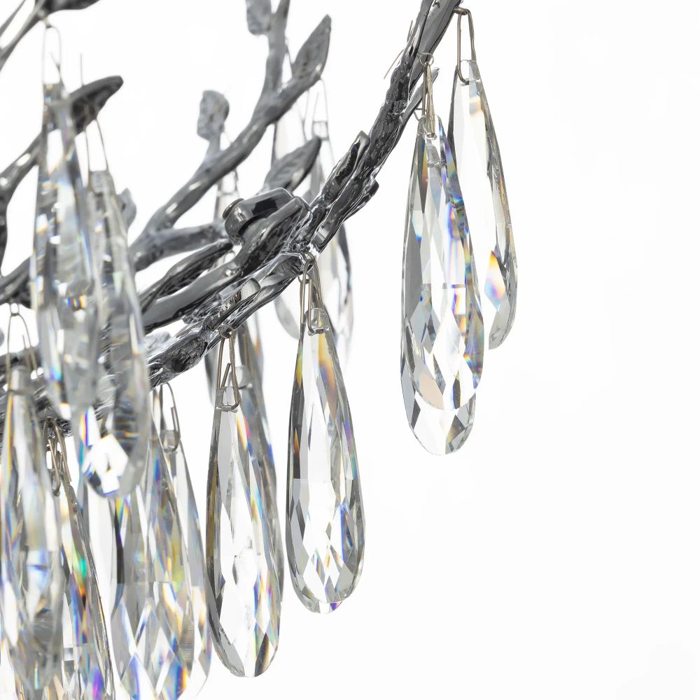 Citilux RITZ CL310081 Люстра хрустальная подвесная Хром