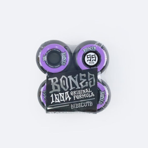 Колеса Bones Originals Sidecut (black) 100A артикул:VdQc8LqVg0i2n7-3OzNHs3 - купить в магазине Дайс