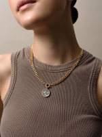 Колье "Eye" Gold