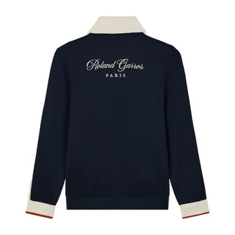 Мужская теннисная кофта Roland Garros Performance - navy blue