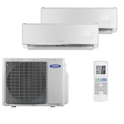 Мультисплит система на 2 комнаты General Climate GC-ME09HR32 + GC-ME12HR32 / GU-M2E18H32