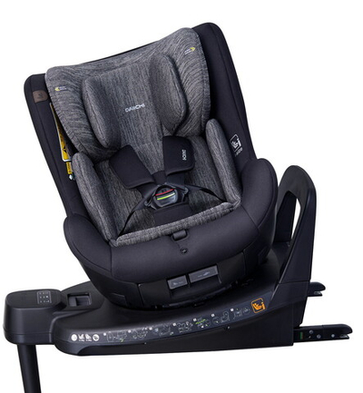 Автокресло Daiichi One-FIX 360 i-Size Season2 DA-D5100 Two-tone-black