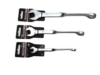 Ключ комбинированный twist удлиненный 15мм на пластиковом держателе Forsage F-75515T long