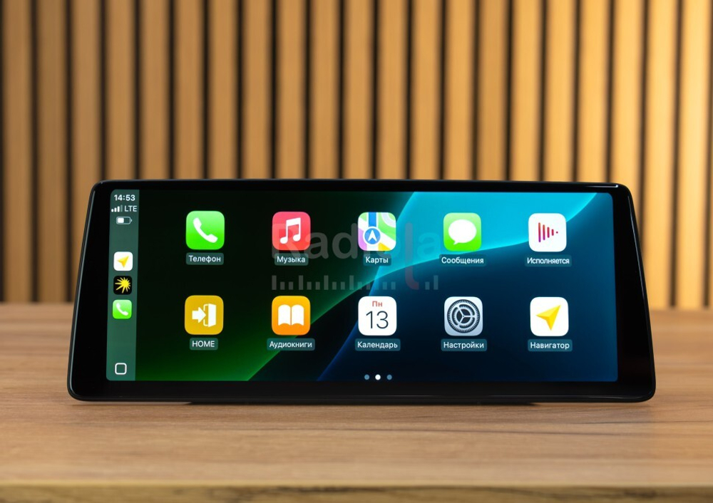 Магнитола для BMW 5-серия F10 2013-2017 NBT - Radiola RDL-1288-L монитор 12.3" на Android 13, 8+128Гб, CarPlay, 4G SIM-слот