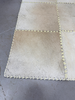 Ковер овальный натуральный Телячья шкура , 150х100