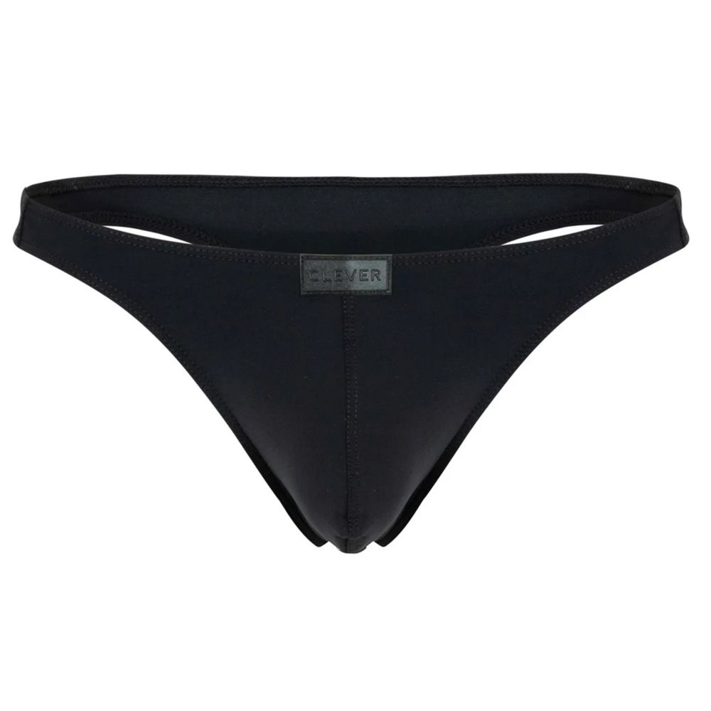 Мужские трусы тонги черные Clever Moda DESIRABLE THONG 183011