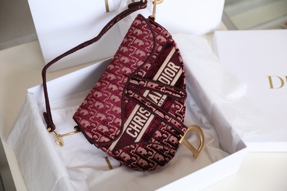Christian Dior Saddle Bag 25 cm