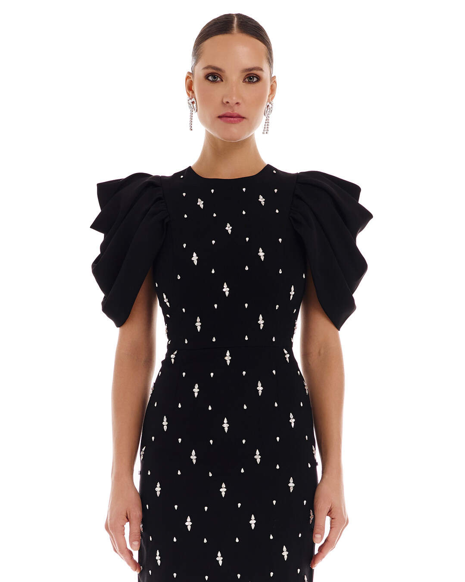 Платье Le Lac (Ле Лак) с выш. черное