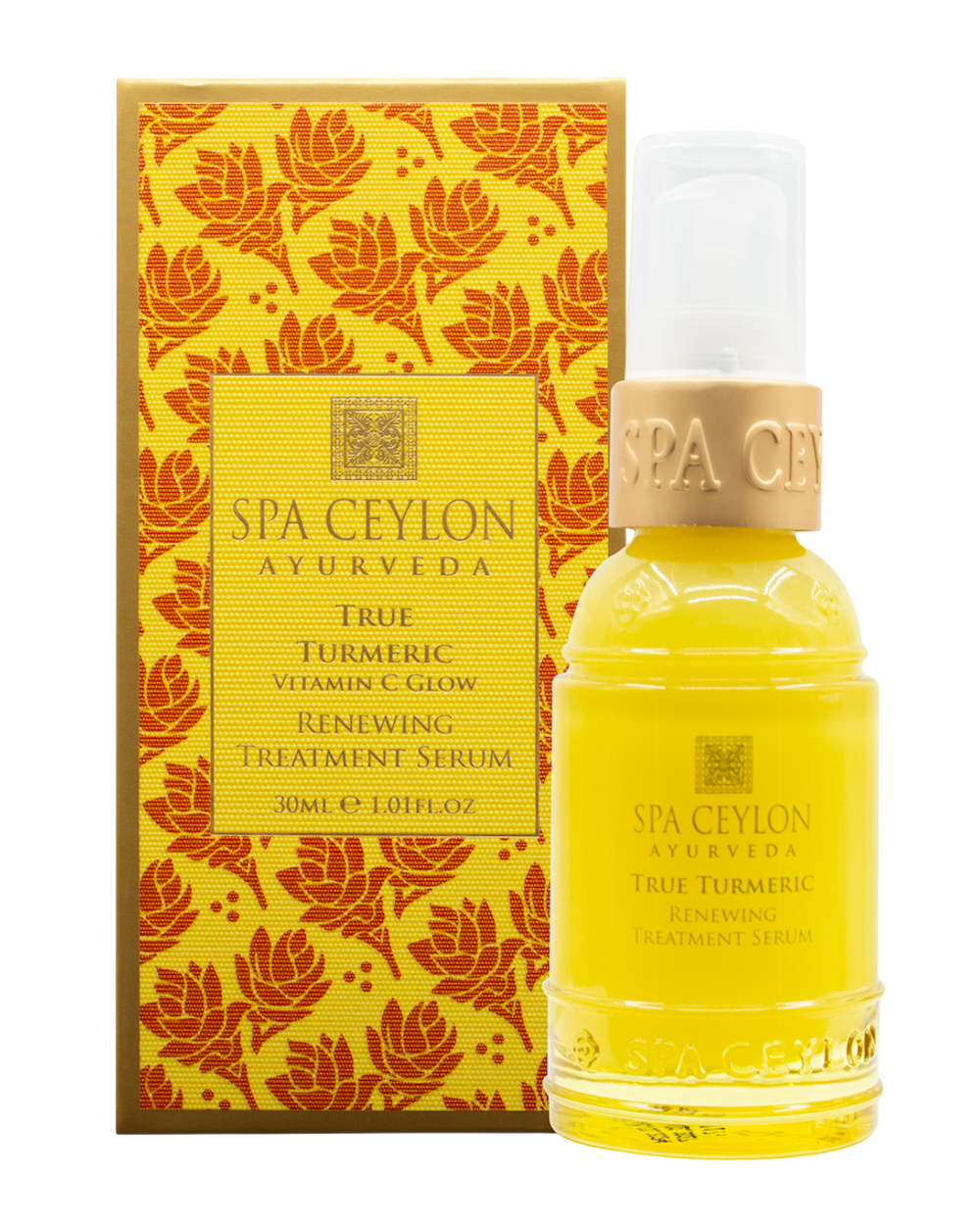 Ночная обновляющая сыворотка с витамином С для лица "КУРКУМА" (30мл)