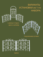 Садовый забор -шпалера, 220 х 80 см.