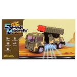 Машина Военная на бат. 24см, коробка 107-6