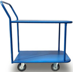 Тележка платформенная СТЕЛЛА-ТЕХНИК КП-2 2-х ярусная КП-2-М-5-8-125-И