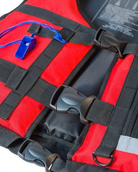 Жилет страховочный Sargan Baribal Афалина красный