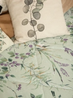 Одеяло евро всесезонное легкое лен хлопок 200 х 220