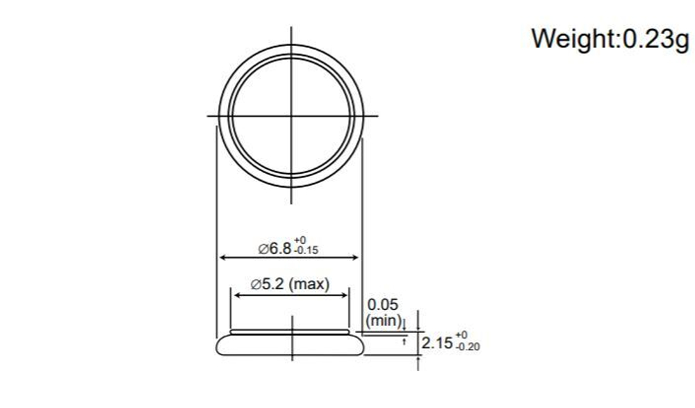 Аккумулятор ML621/ZTN Panasonic