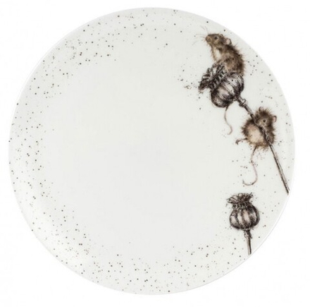 Тарелка обеденная "Мышата" Wrendale Designs, 27 см