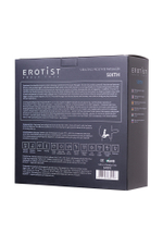 Стимулятор простаты Erotist Sixth силикон черный 14,5 см
