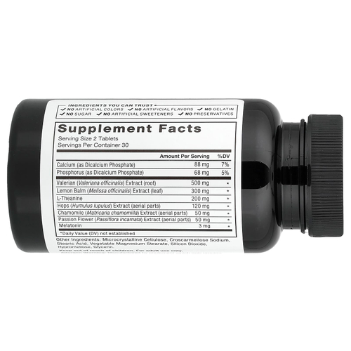 Force Factor, Somnapure®, добавка для поддержки сна без наркотических веществ, 60 таблеток