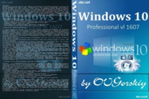 Windows 10 Professional x86/x64 1607 Orig w.BootMenu by OVGorskiy 11.2016 1DVD [2016, RUS]