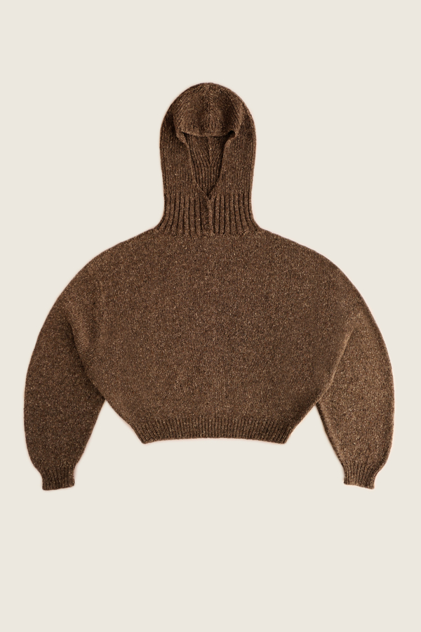 Джемпер с капюшоном 26.NP.4.CLO.04.13, коричневый