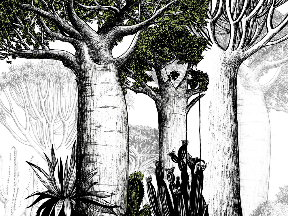 Дизайнерские обои Wall Street Zoo