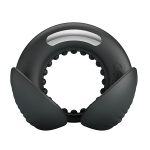 Черное эрекционное виброкольцо Pretty Love Quentin Vibrating Silicone Cock Ring BI-210312Z