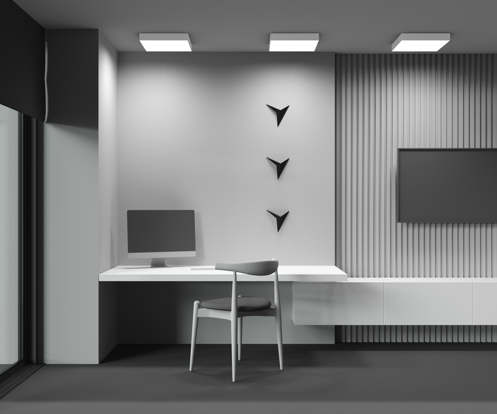 Потолочный светильник Technical C032CL-45W4K-SQ-W