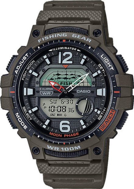 Японские наручные часы Casio Collection WSC-1250H-3AVEF