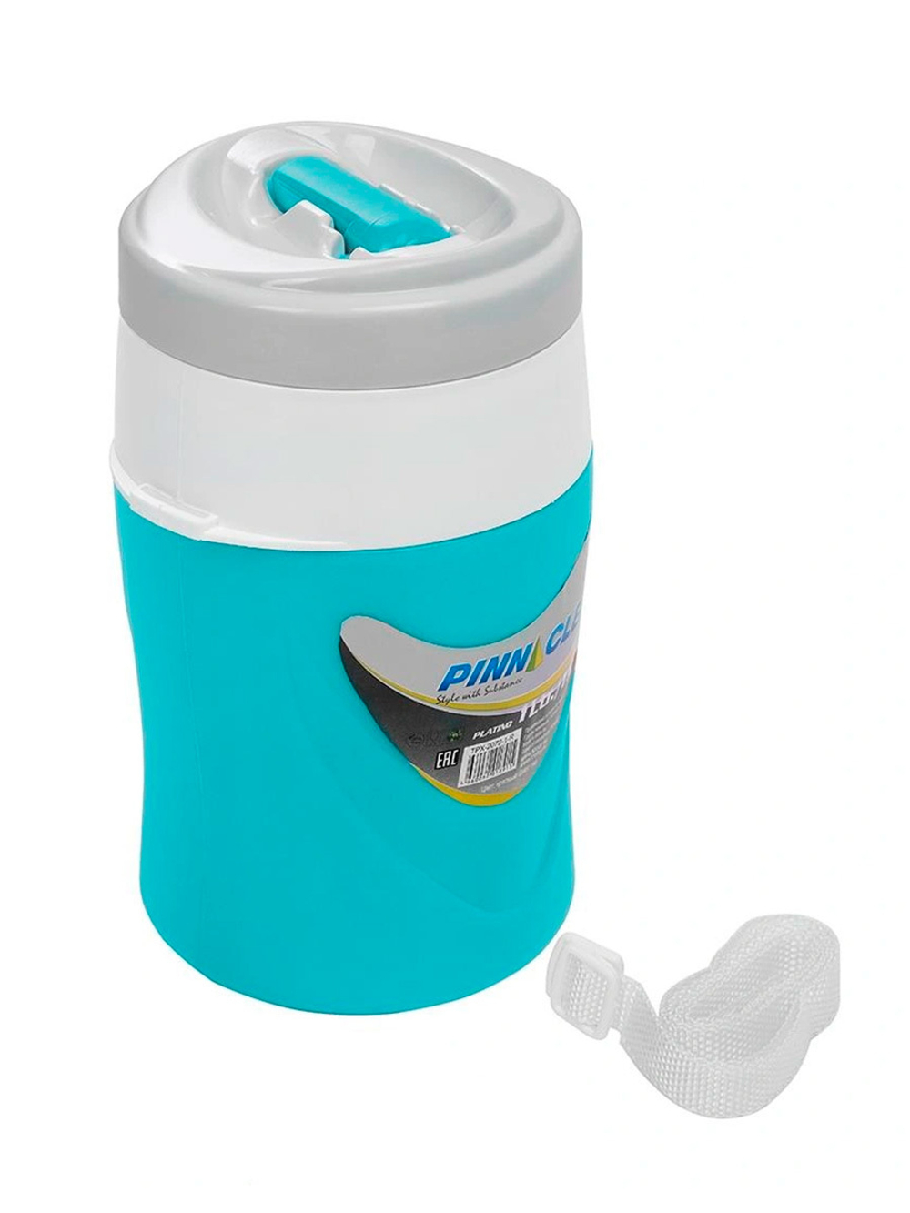 Изотермический контейнер для жидкости PINNACLE Platino 8л зеленый (TPX-2075-8-G)