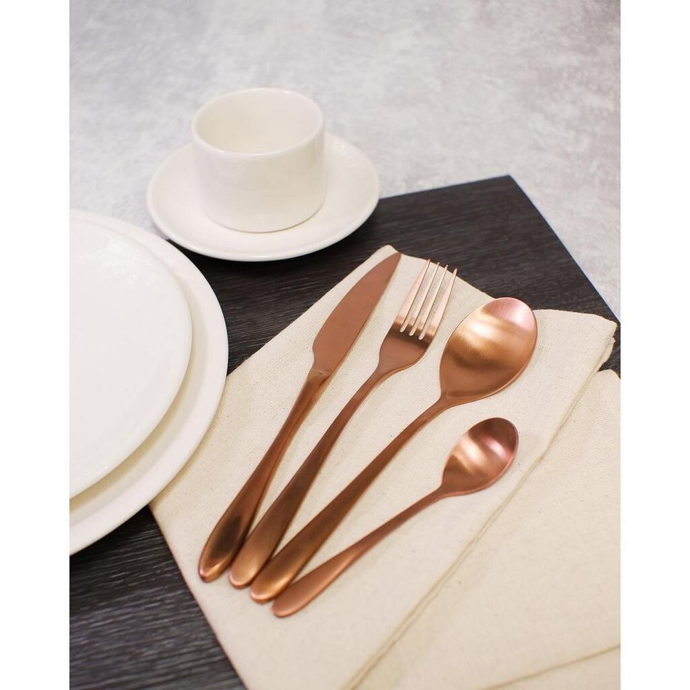 Вилка столовая 21,5 см матовая медь PVD Alessi-Copper P.L. [12]