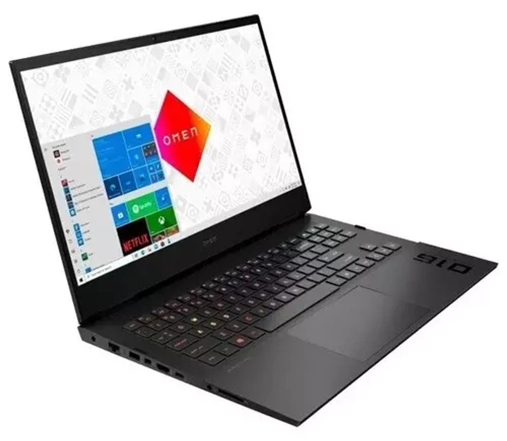Ноутбук HP Omen 16-b0034ur 16.1" 1920x1080 (Full HD), Intel Core i5 11400H, 2700 МГц, 16 Гб DDR4, 1 Тб SSD, GeForce RTX 3060 6144 Мб, Wi-Fi, Bluetooth, Cam, Windows 10 Home (64 bit), чёрный 4E3X2EA