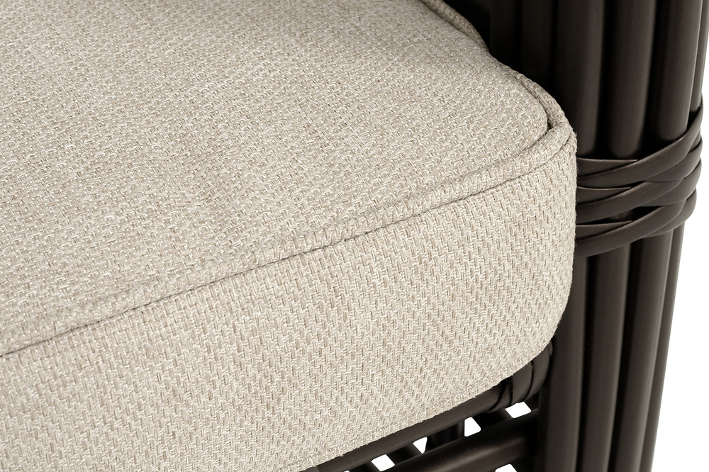 "Ницца" кресло из искусственного ротанга, цвет бронзовый