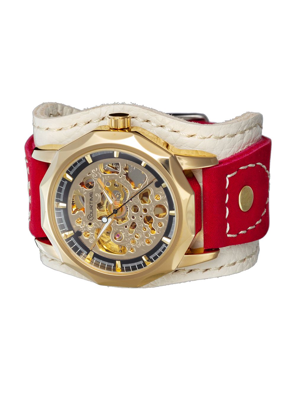 Часы скелетоны женские механические Sense YOURTIME