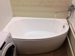 Акриловая ванна Aquatek (Акватек) Дива 150x90 L, с каркасом