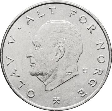 1 крона 1974-1991 Норвегия
