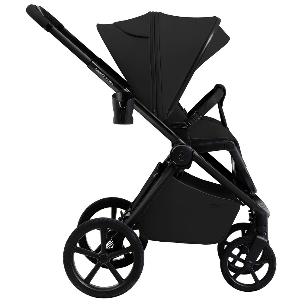 Детская коляска 2 в 1 Sweet Baby SBL Elegante Therma Colore 427709 Black