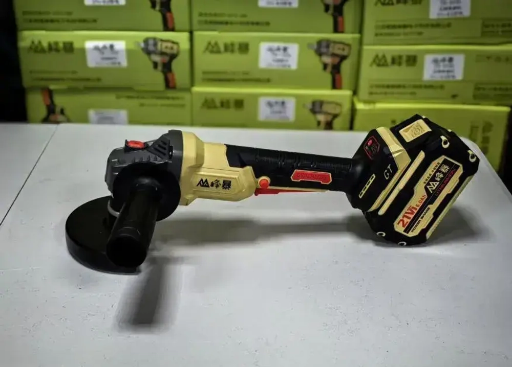 Набор инструментов Feng Bao 4 в 1, Дрель- шуруповерт 1321, Ушм 5230 кейс, Гайковерт 650, Перфоратор 8020