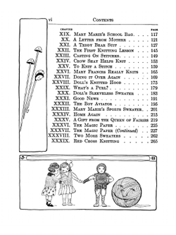 The Mary Frances Knitting and Crocheting Book. Or, Adventures Among the Knitting People | Jane Eayre Fryer