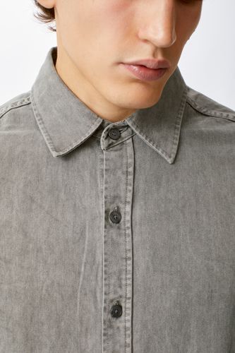 Серая рубашка из денима Votus 2.0