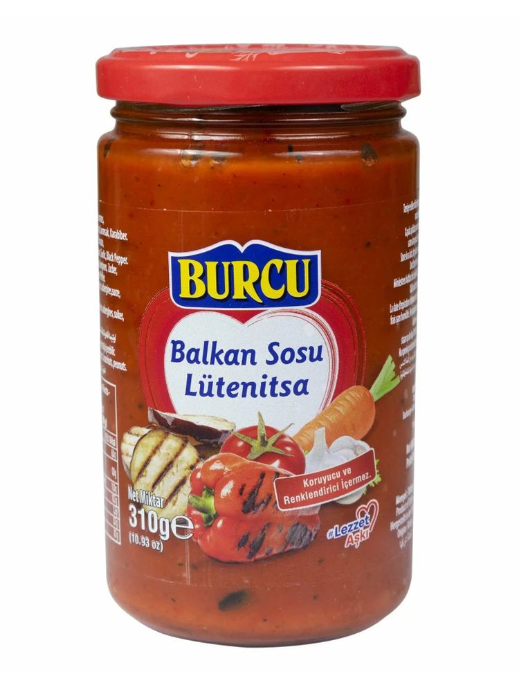 Соус балканский BURCU Лютеница 310 г
