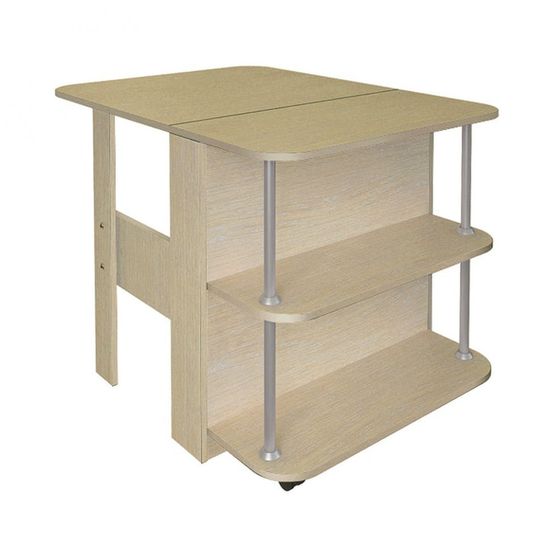 Стол-книжка БАБОЧКА 800*1100*750 сонома /1/(СНЯТА С ПРОИЗВОДСТВА)