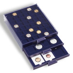 Leuchtturm SMART Coin Box (27x27mm for 2 EUR) — Elegant and Secure Storage for Your Valuable Coins